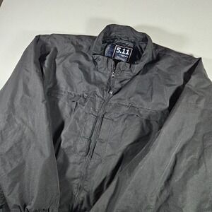 5.11 Jacket Tactical Response Windbreaker Mens 2XL Black Tactical Series
